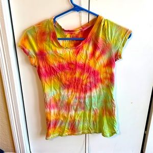 No boundaries shirt, tye dye